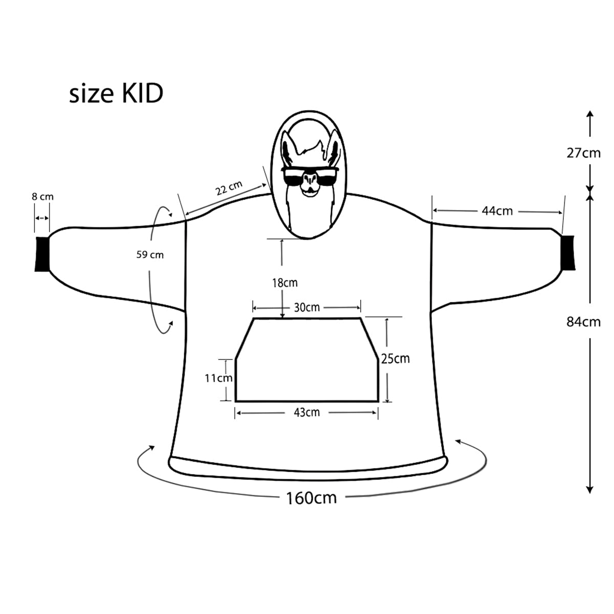 Magical Friends - Personalized Mouse Blanket Hoodie