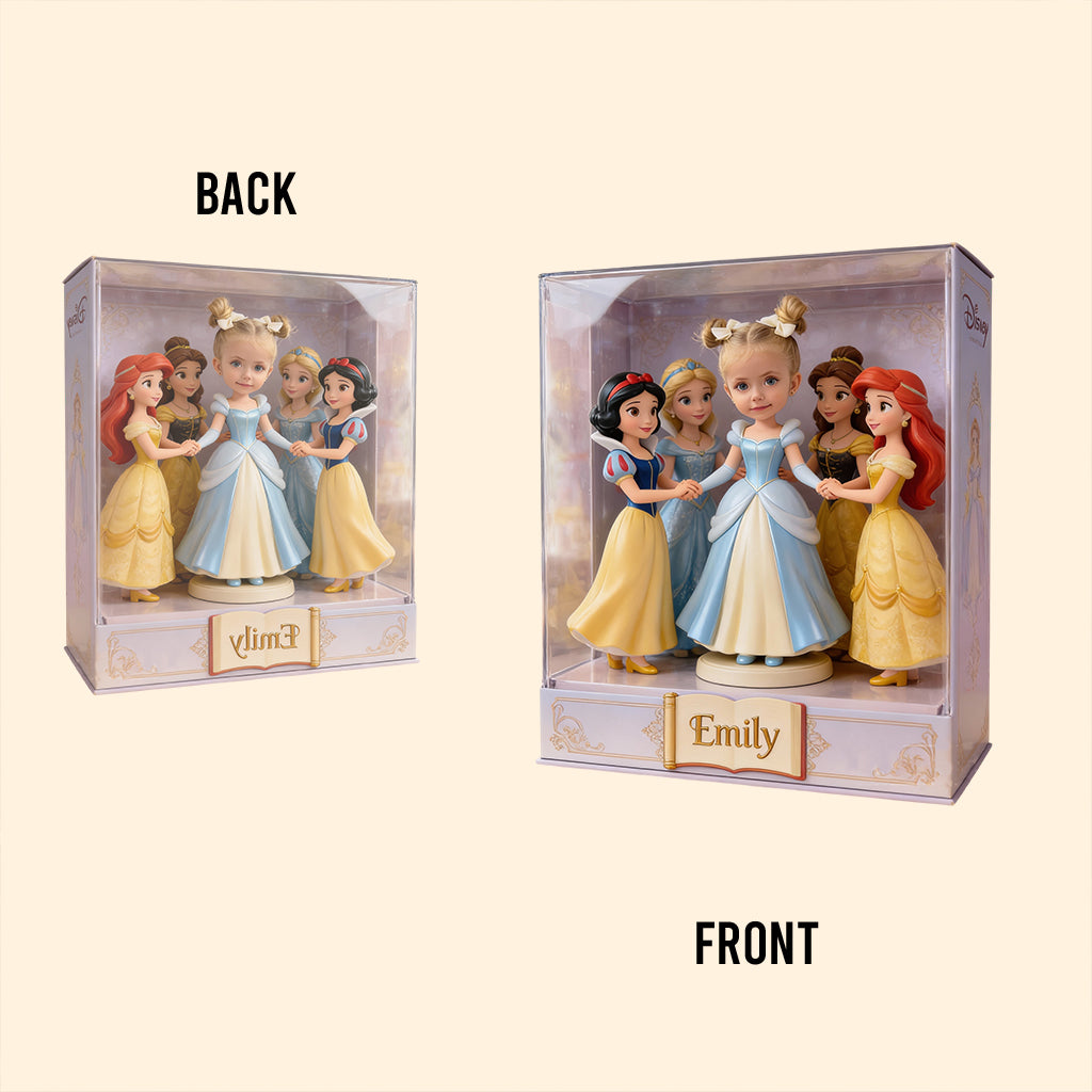 Beautiful Princess - Personalized Princess Custom Shaped Acrylic Plaque