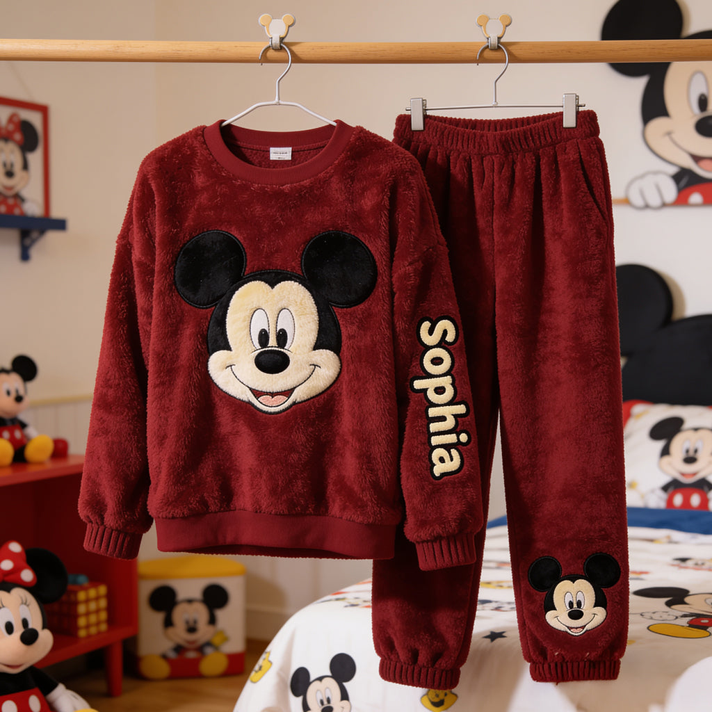 Magical Friends - Personalized Mouse Fleece Lounge Set