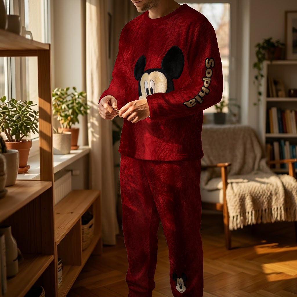 Magical Friends - Personalized Mouse Fleece Lounge Set