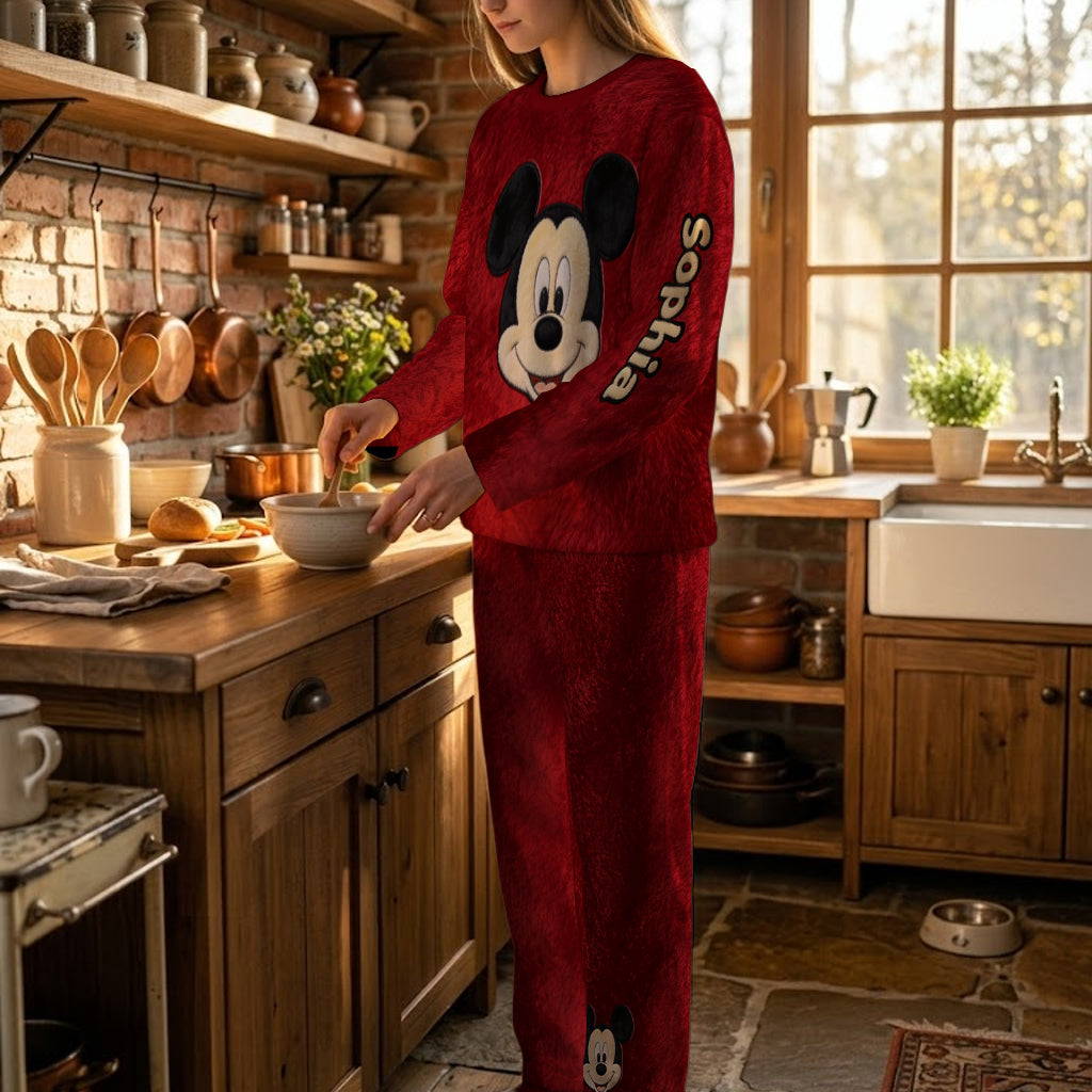 Magical Friends - Personalized Mouse Fleece Lounge Set