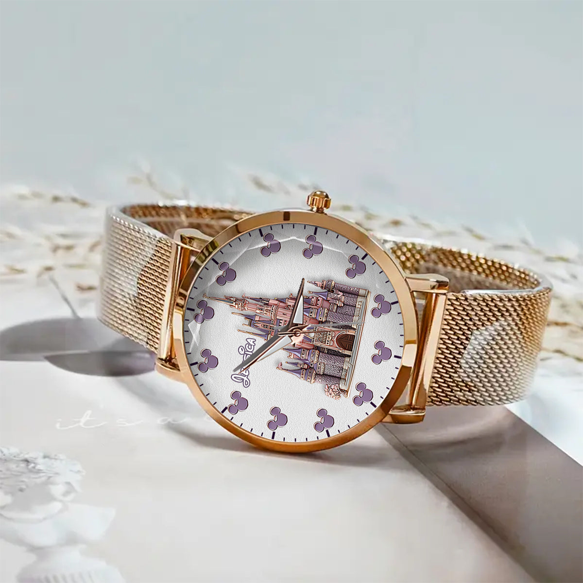 Magical Day Custom Name - Personalized Mouse Women Hand Watch