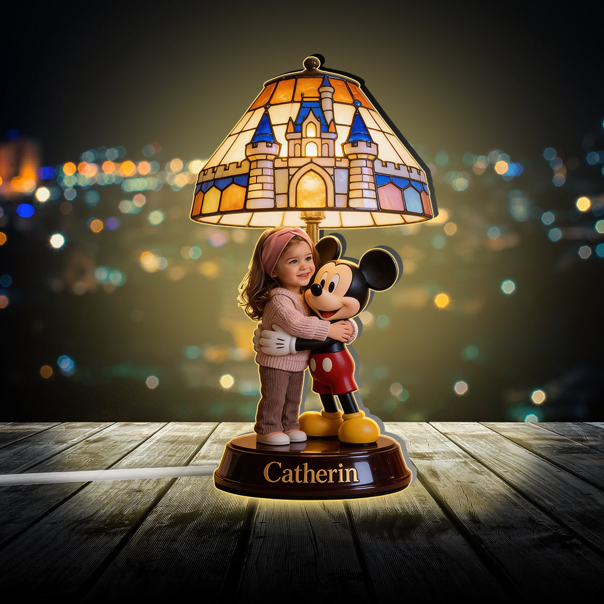 Magic Friends - Personalized Mouse Acrylic LED Night Light