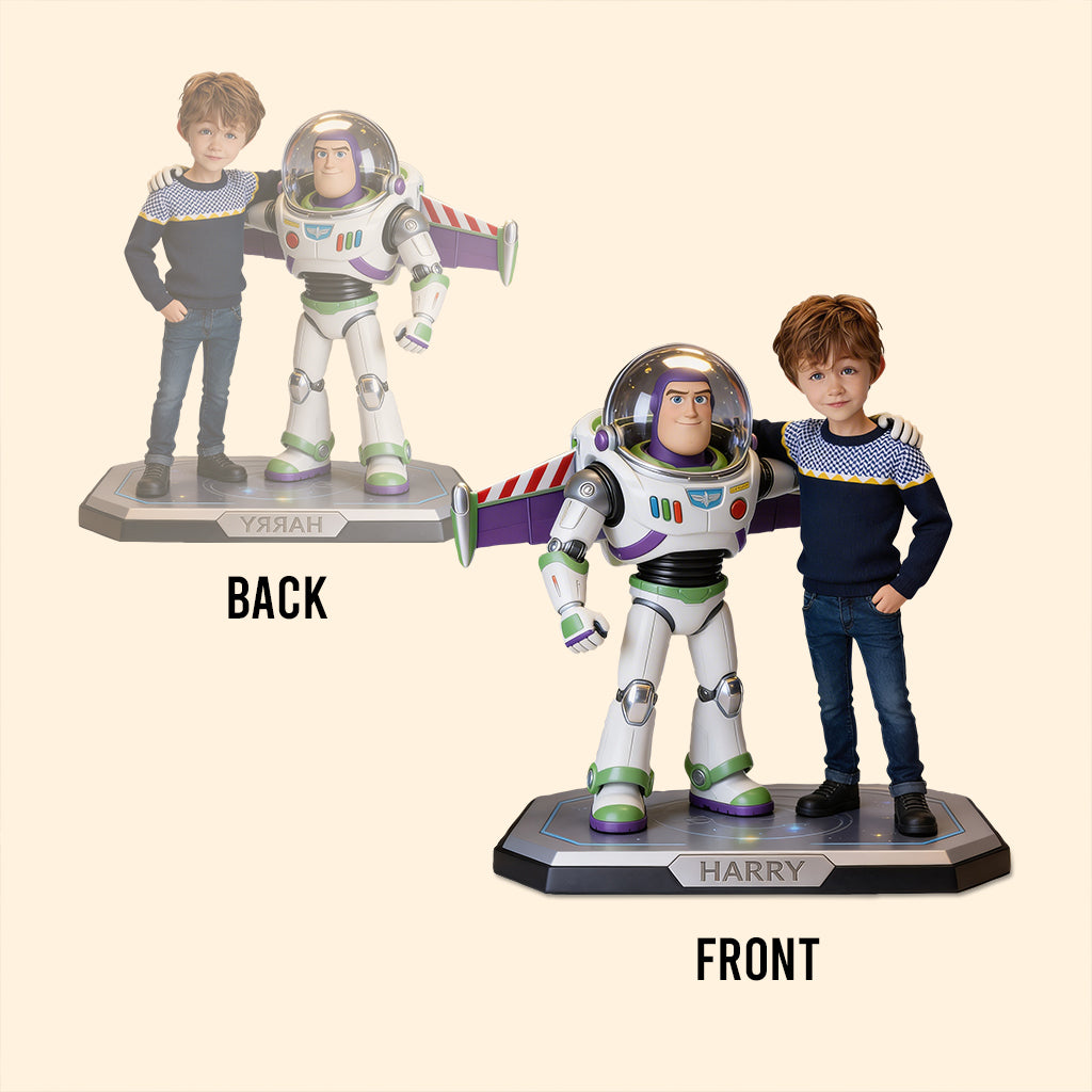 Buzz's Friend - Personalized Movie For Kids Custom Shaped Acrylic Plaque