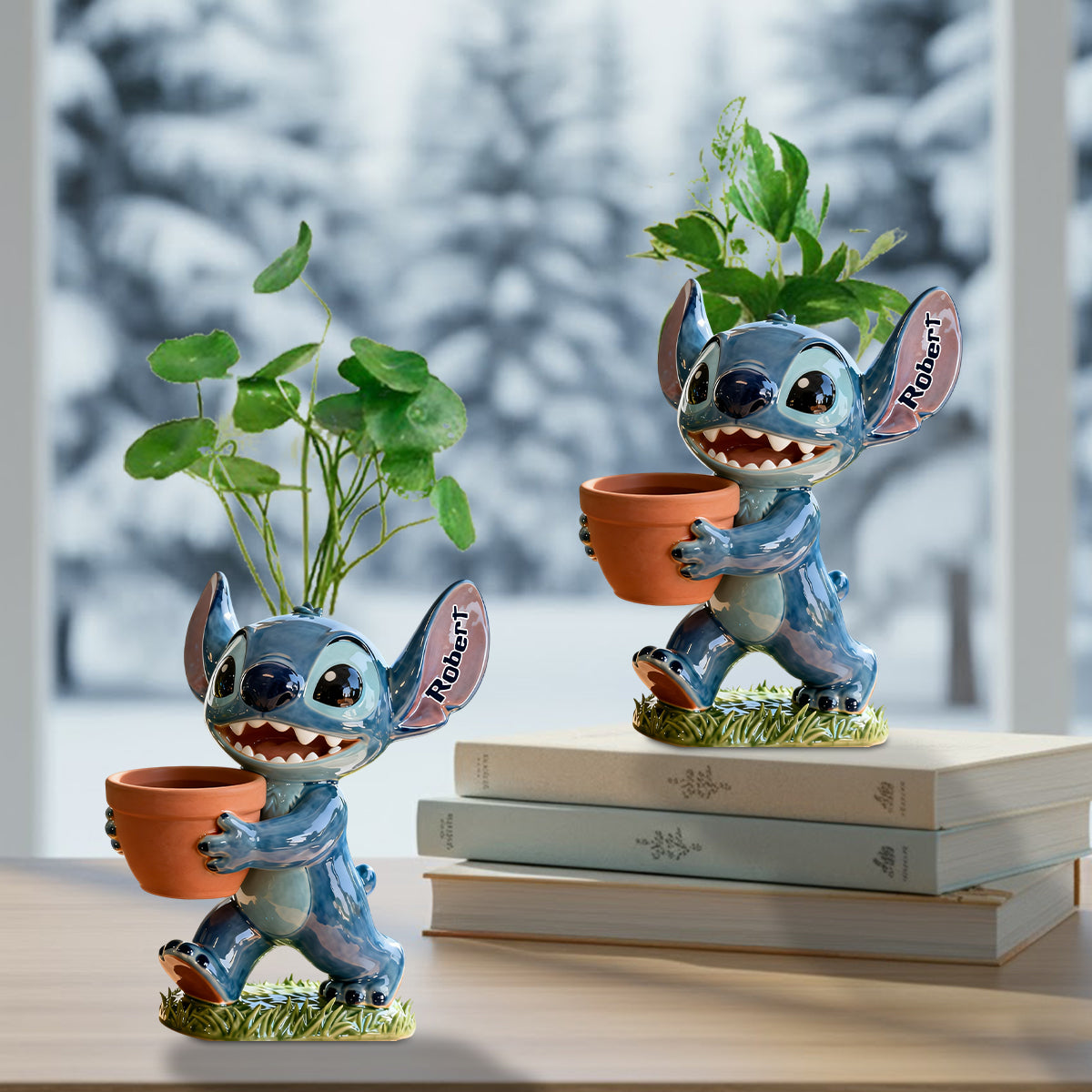 Ohana Means Family - Personalized Ohana Custom Shape Acrylic Flower Vase