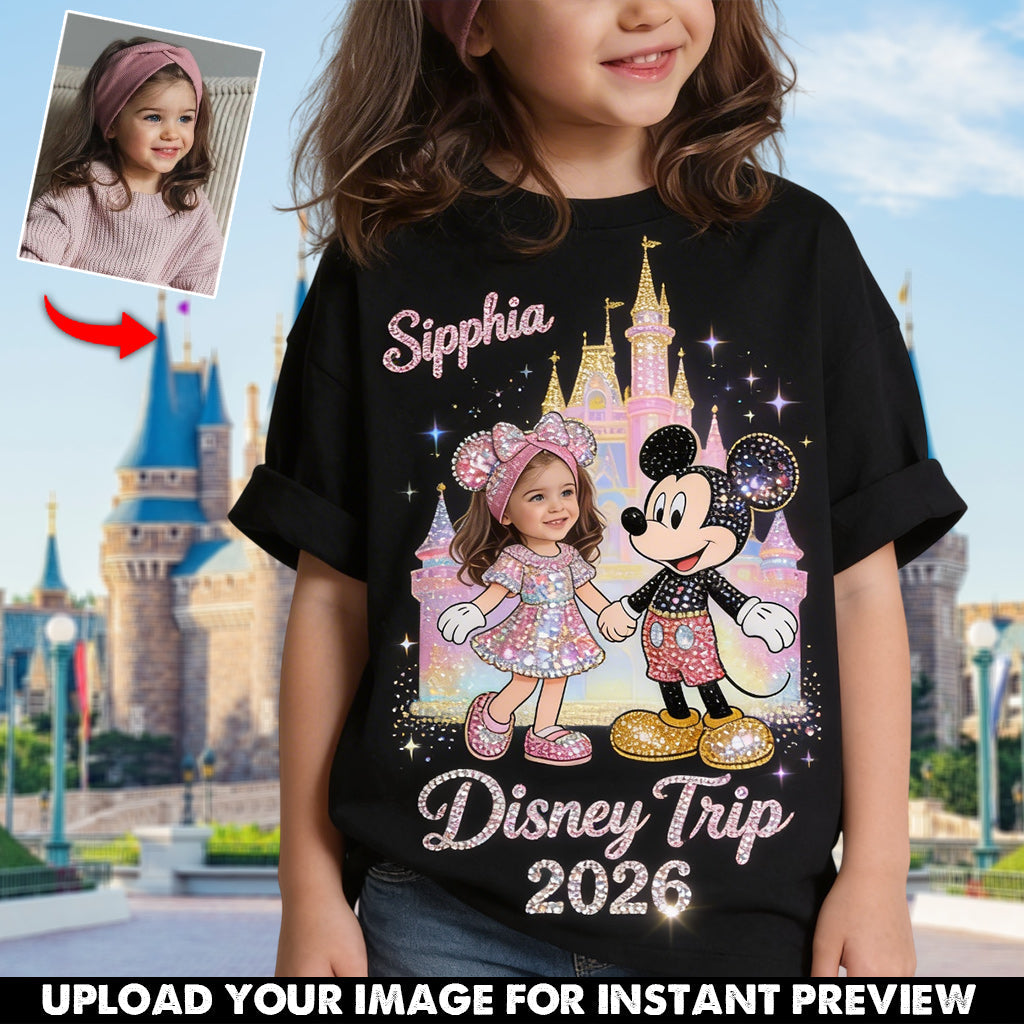 Custom Any Photo - Personalized Dream Trip T-shirt And Hoodie