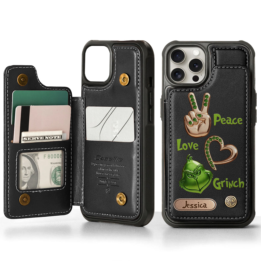 Merry Christmas - Personalized Stole Christmas Wallet Phone Case