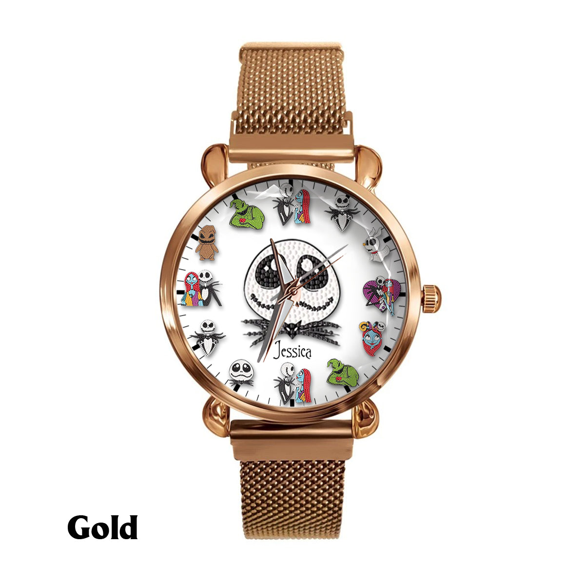 The Nightmare Before Christmas - Personalized Nightmare Women Hand Watch