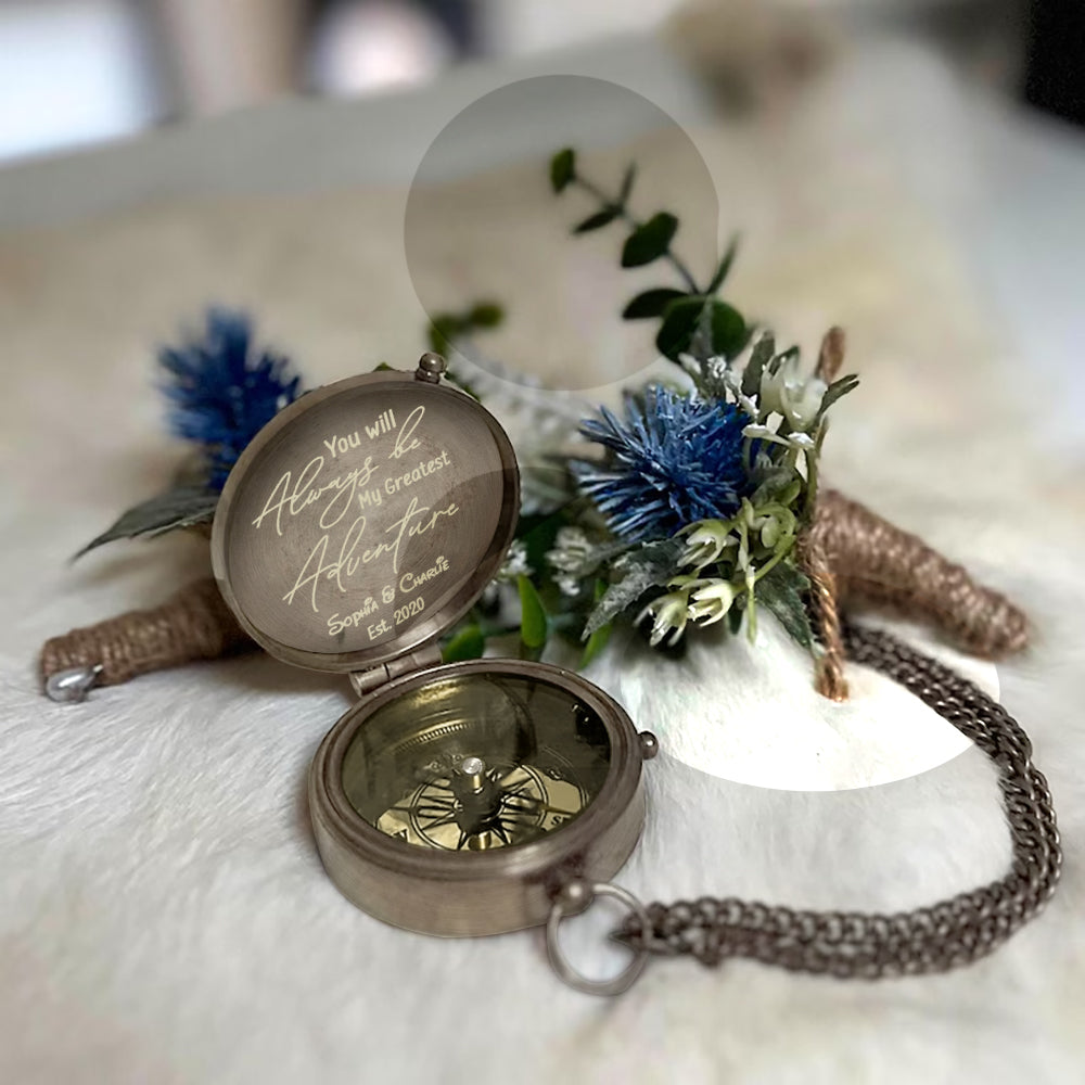 Magical Adventure Love - Personalized Mouse Compass