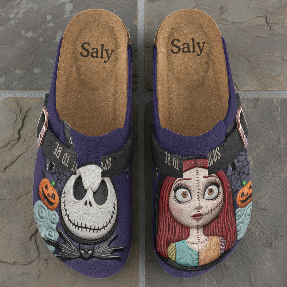 Simply Meant To Be - Personalized Nightmare Clogs With Arch Support