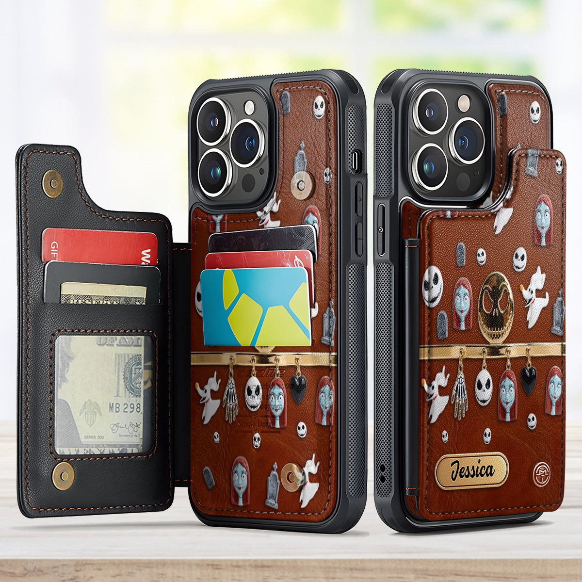 The Nightmare - Personalized Nightmare Fully Printed Wallet Phone Case