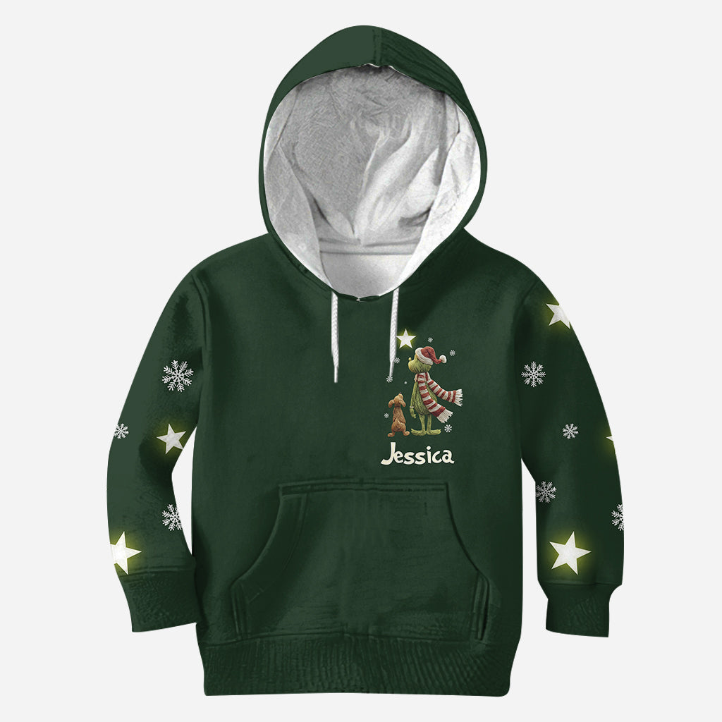 Merry Christmas - Personalized Stole Christmas Hoodie and Leggings