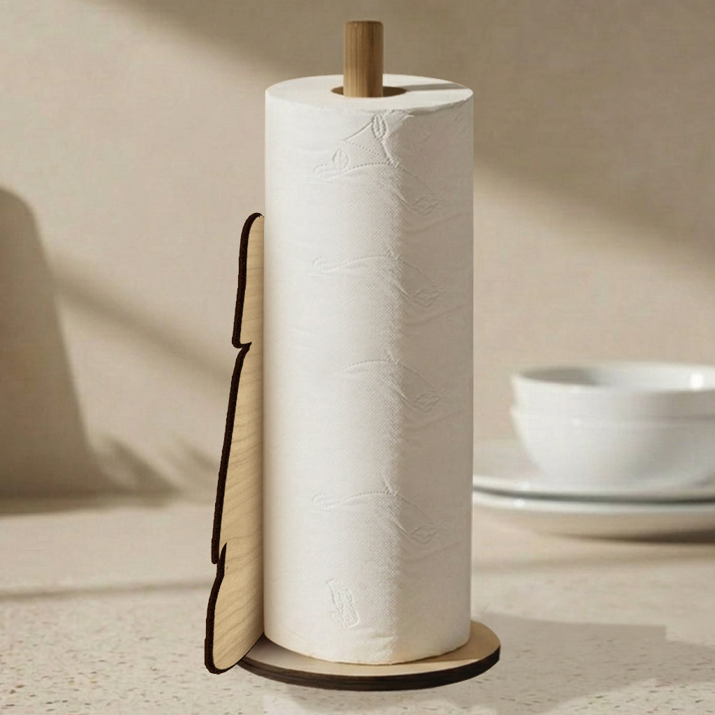 Doing Dad Shit - Personalized The Force Paper Towel Stand