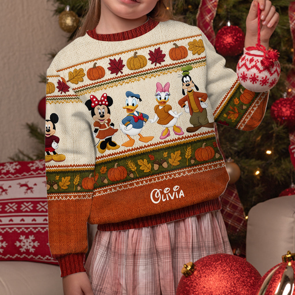 Best Season Of The Year - Personalized Mouse Ugly Sweater