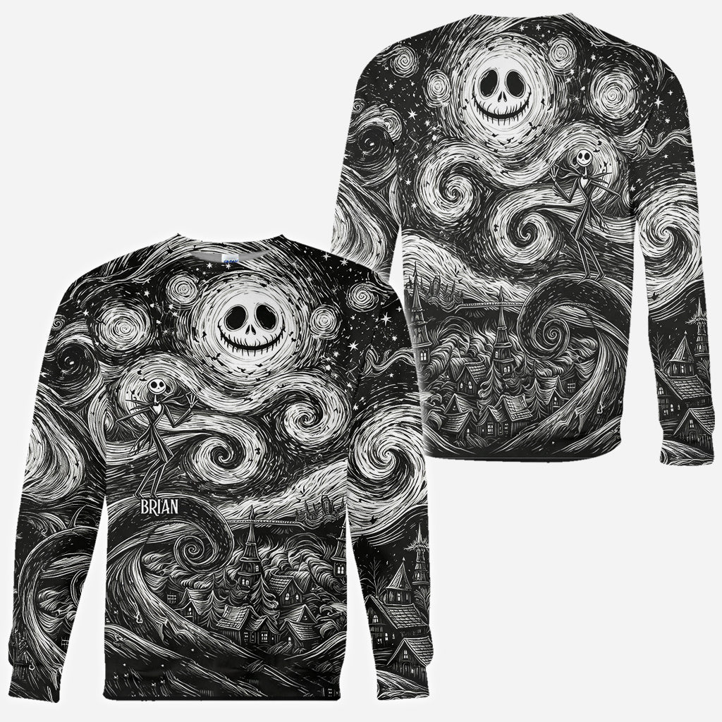 Starry Nightmare - Personalized Nightmare All Over Shirt
