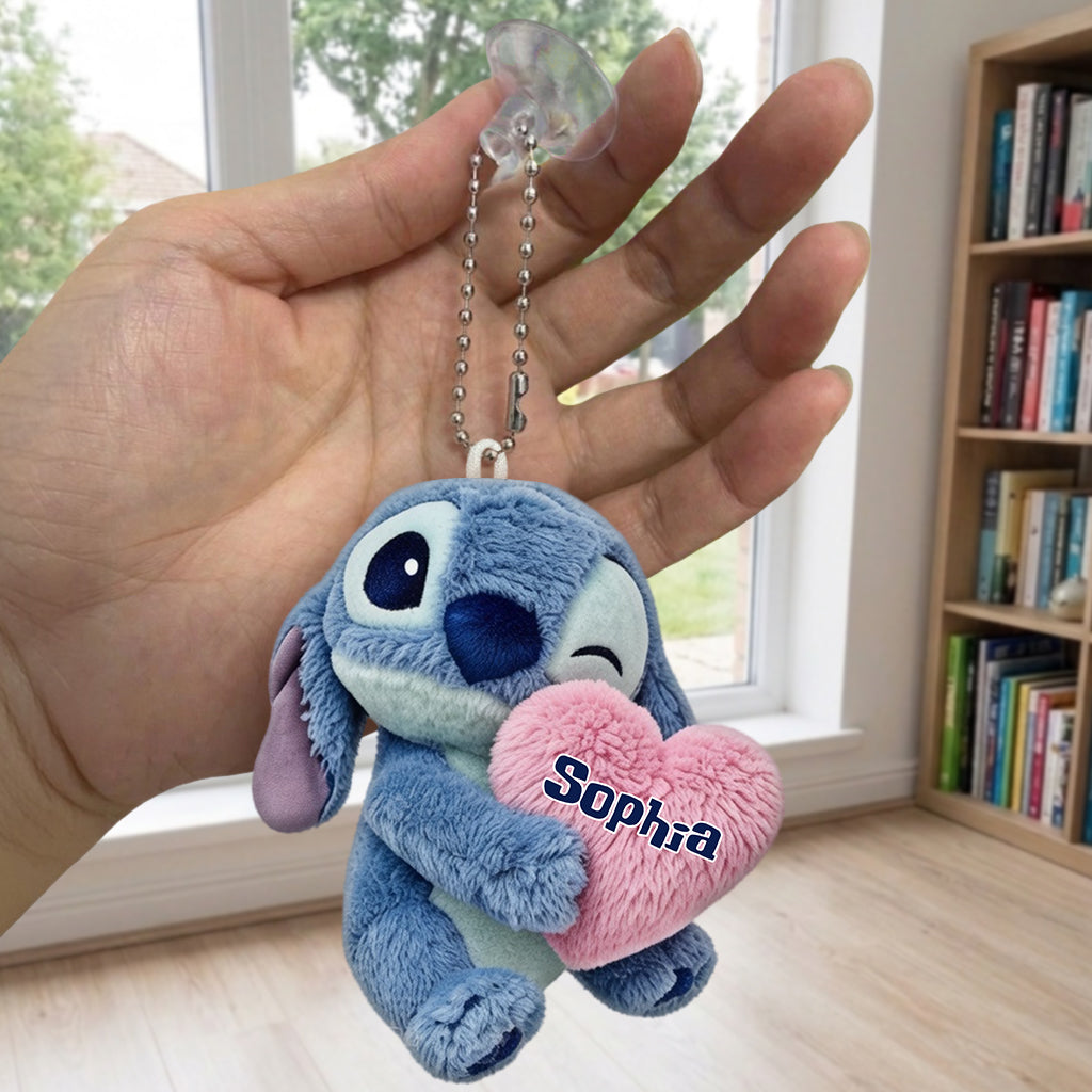 Ohana Means Family - Personalized Ohana Plush Keychain