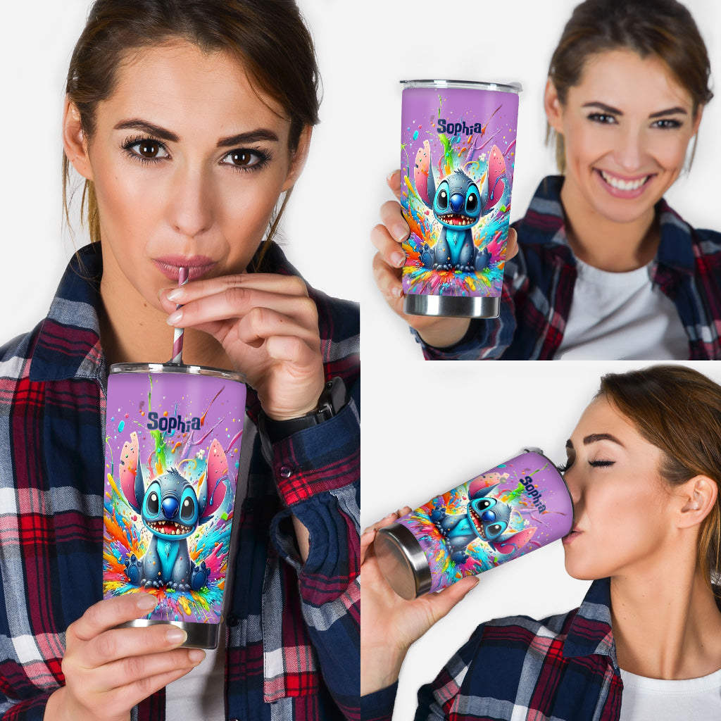 Colorful Ohana - Personalized Ohana Tumbler