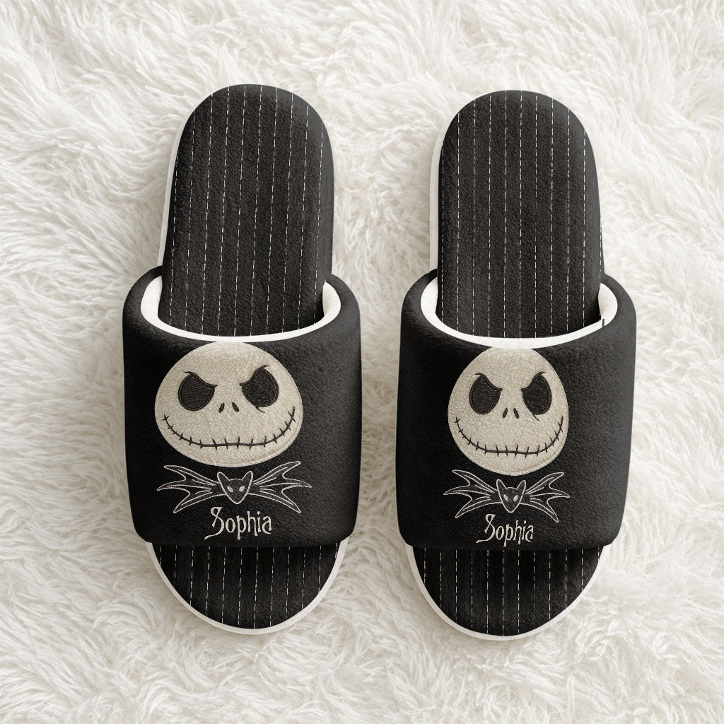 Nightmare - Personalized Nightmare Faux Fur Boot Slippers