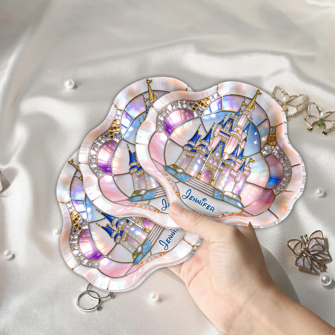 The Magical Castle - Personalized Mouse Catch-All Tray