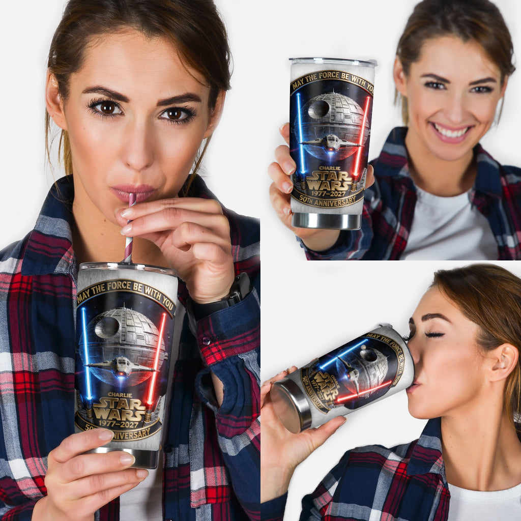 50th Anniversary - Personalized The Force Tumbler