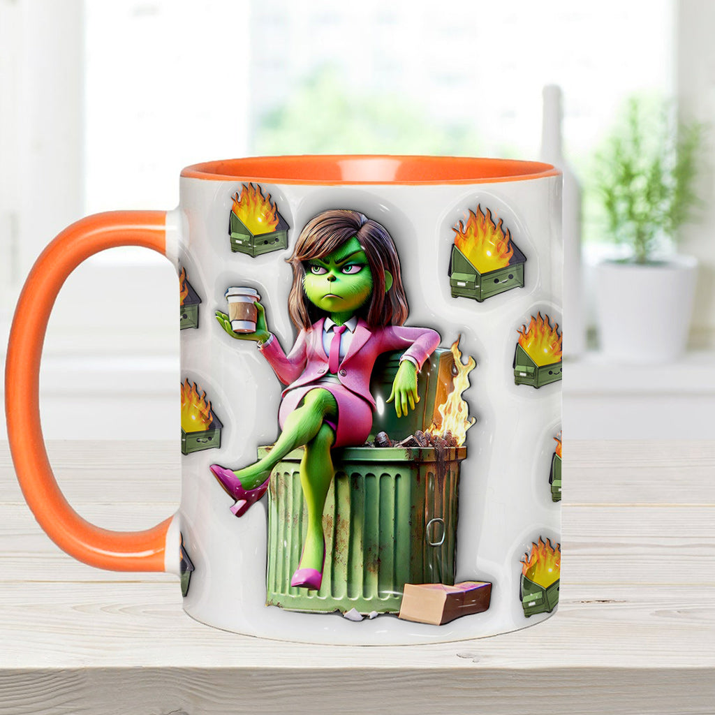 Shit Show Supervisor - Personalized Stole Christmas Accent Mug
