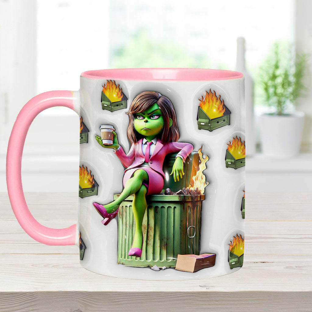 Shit Show Supervisor - Personalized Stole Christmas Accent Mug