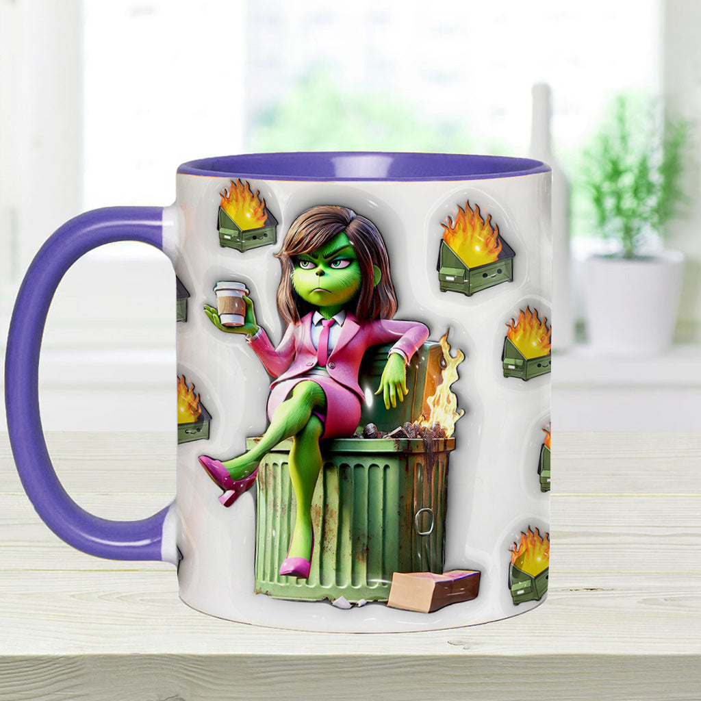 Shit Show Supervisor - Personalized Stole Christmas Accent Mug