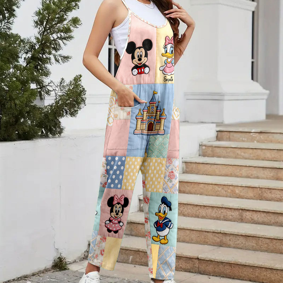 Friends - Personalized Dream Trip Loose-Fit Overalls/ Rompers