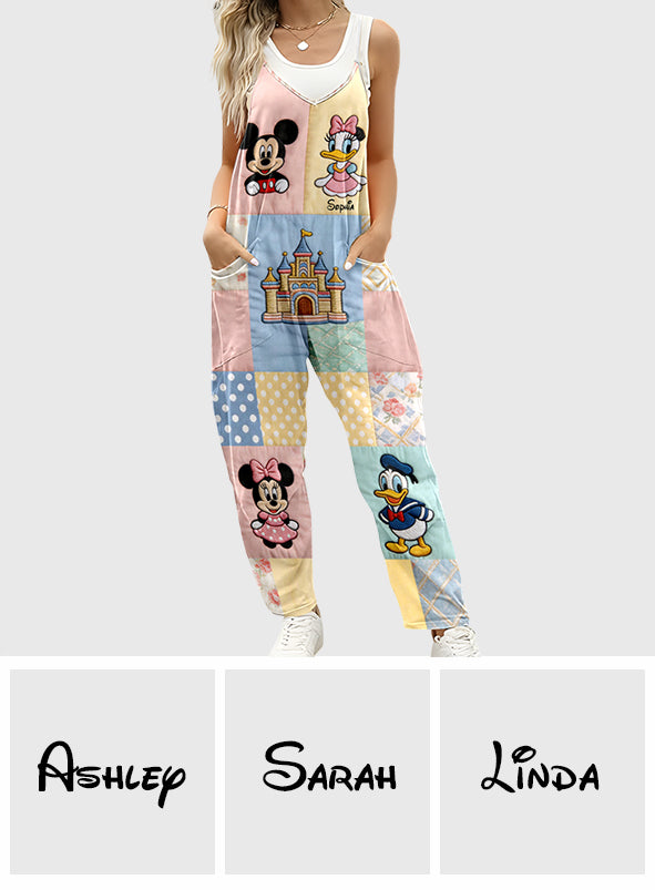 Friends - Personalized Dream Trip Loose-Fit Overalls/ Rompers