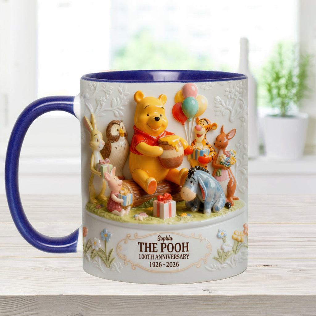 Honey Bear & Friends 100th Anniversary - Personalized Mouse Accent Mug