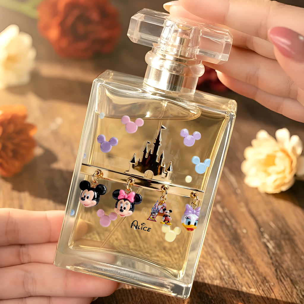 Magical Initial Name Letter - Personalized Mouse Refillable Perfume Bottle