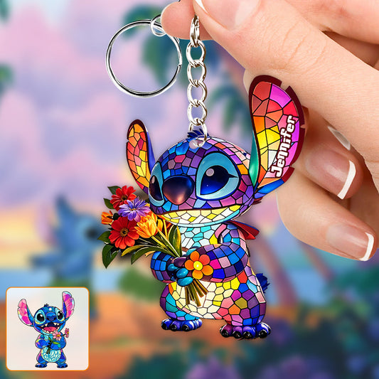 Ohana Means Family - Personalized Ohana Keychain