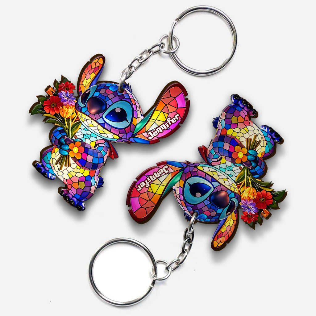 Ohana Means Family - Personalized Ohana Keychain