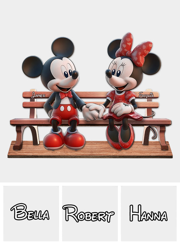 You & Me We Got This - Personalized Mouse 1 Layered Big Freestanding