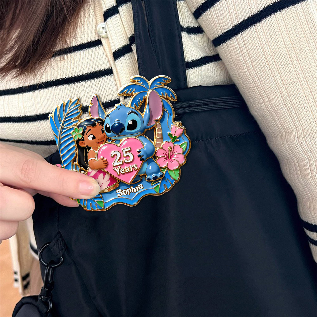 25th Anniversary - Personalized Ohana Pin