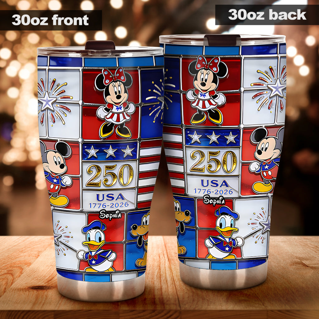 250 Anniversary - Personalized Mouse Tumbler