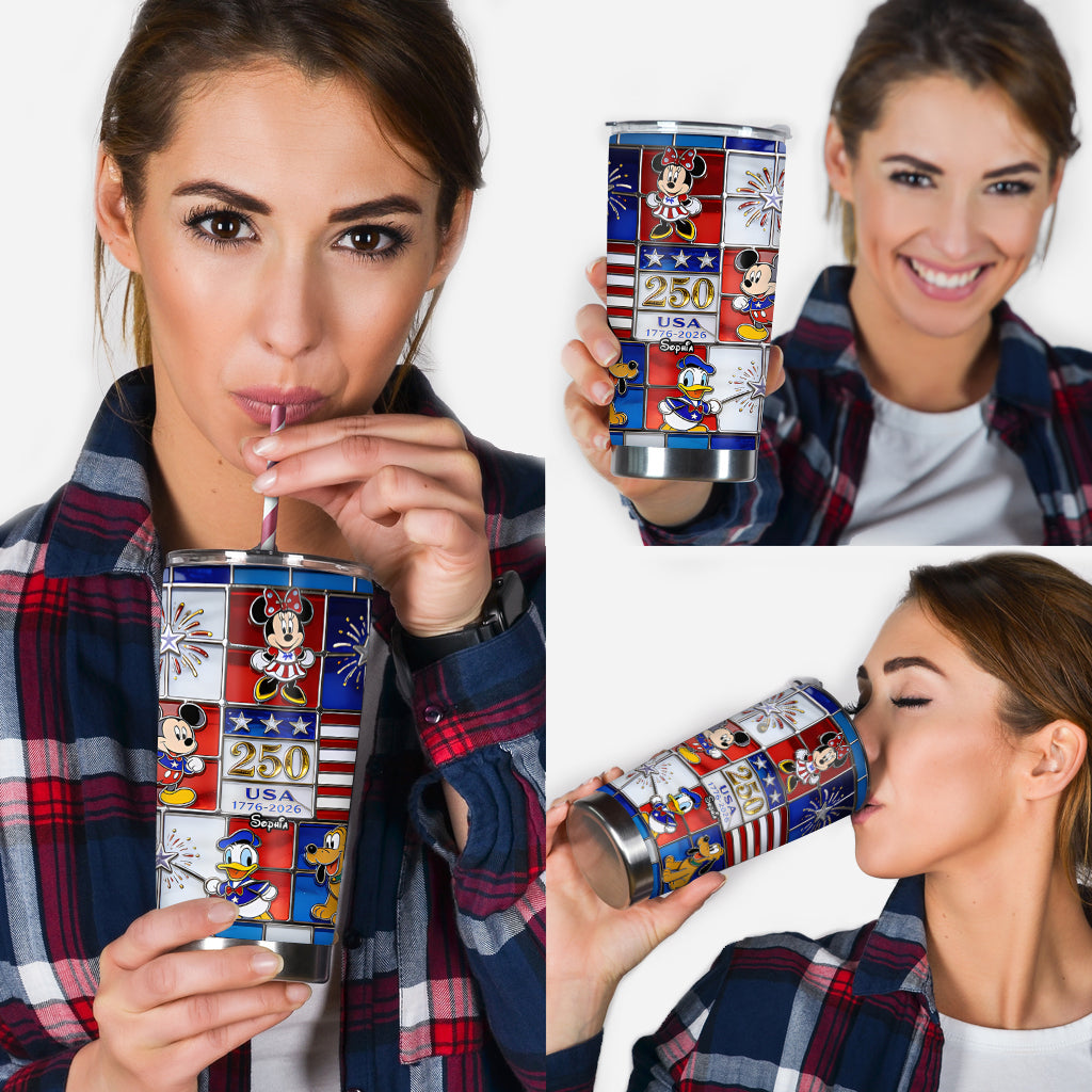 250 Anniversary - Personalized Mouse Tumbler