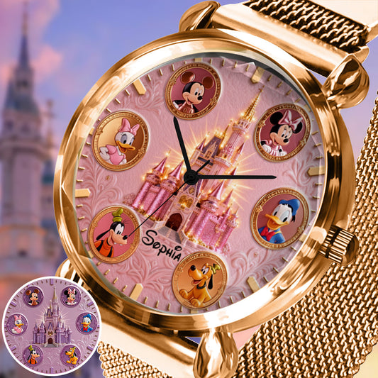 The Magical Castle - Personalized Mouse Women Hand Watch