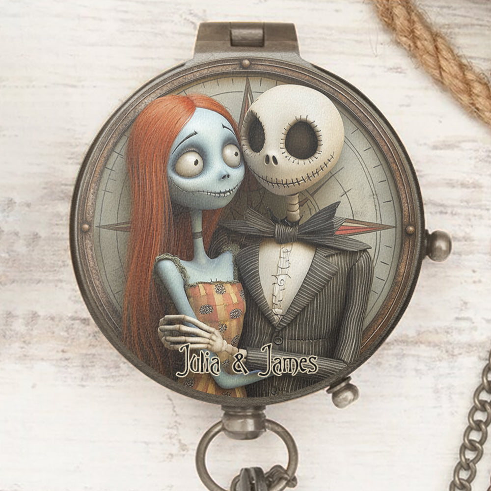 Find Your Way Home To Me - Personalized Couple Nightmare Compass