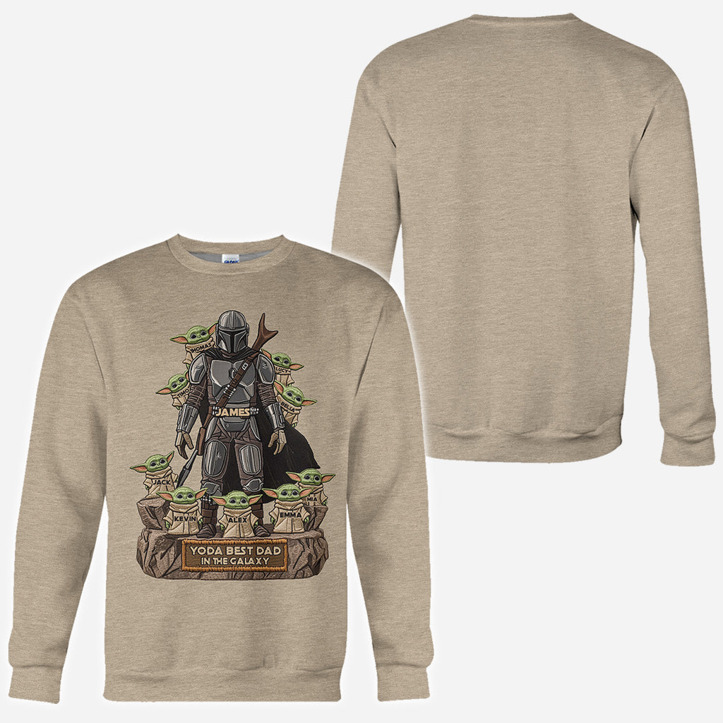 Best Dad, Grandpa, Uncle,...In The Galaxy - Personalized The Force All Over Shirt