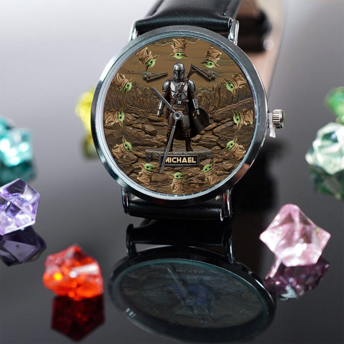 The Best In The Galaxy - Personalized The Force Hand Watch