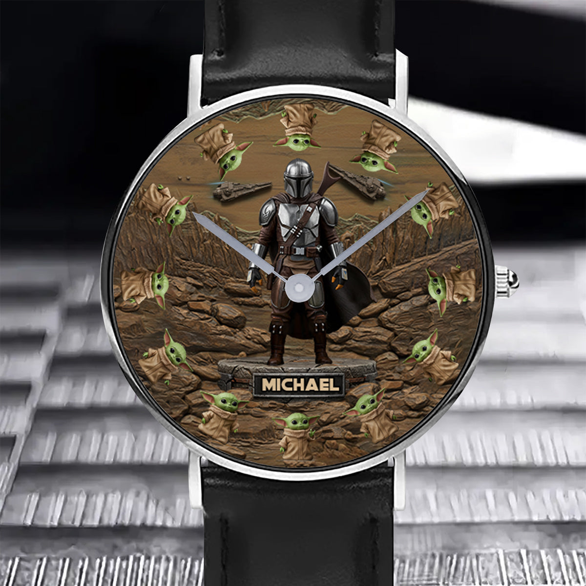 The Best In The Galaxy - Personalized The Force Hand Watch