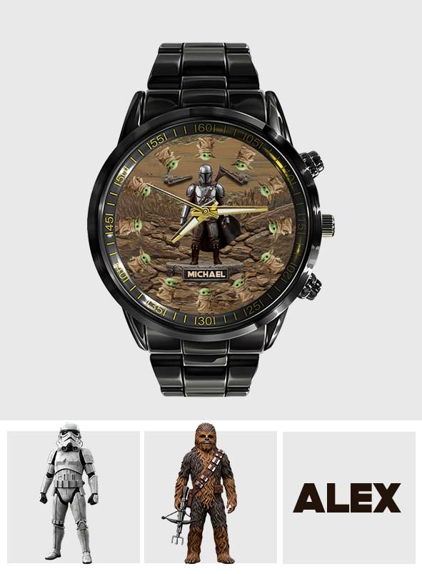 The Best In The Galaxy - Personalized The Force Hand Watch