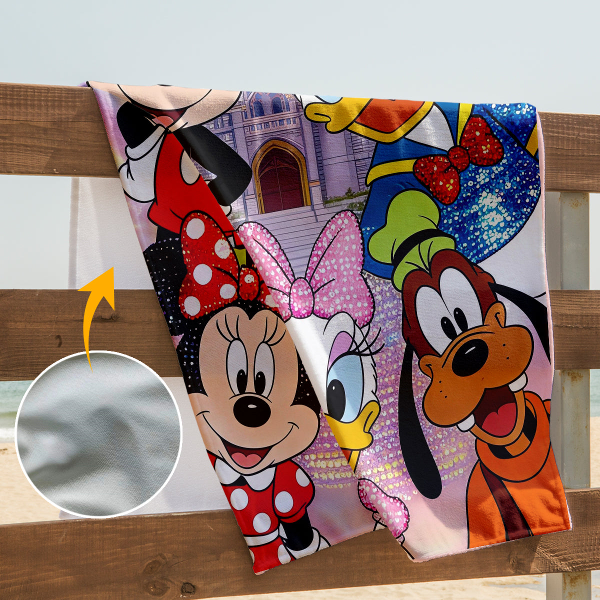 Magical Friend - Personalized Dream Trip Quick-dry Beach Towel/ Bath Towel