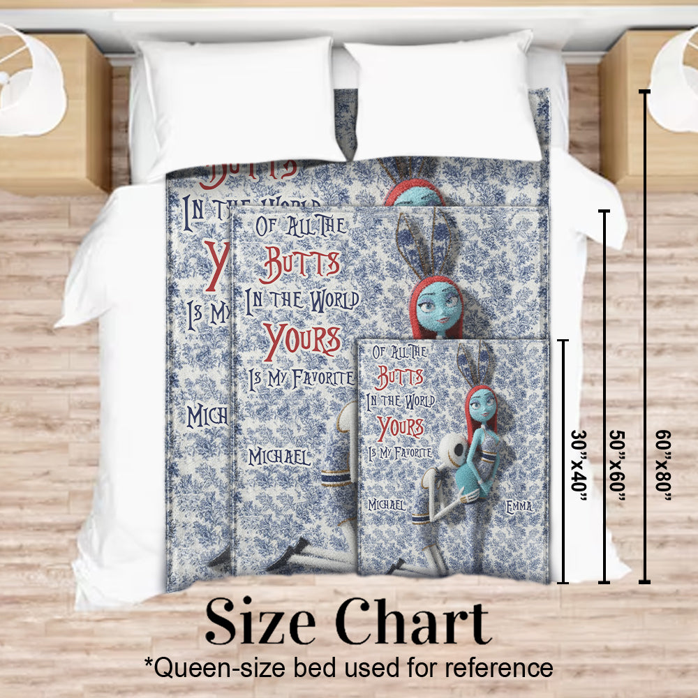 Funny Gift For Couple - Personalized Nightmare Blanket