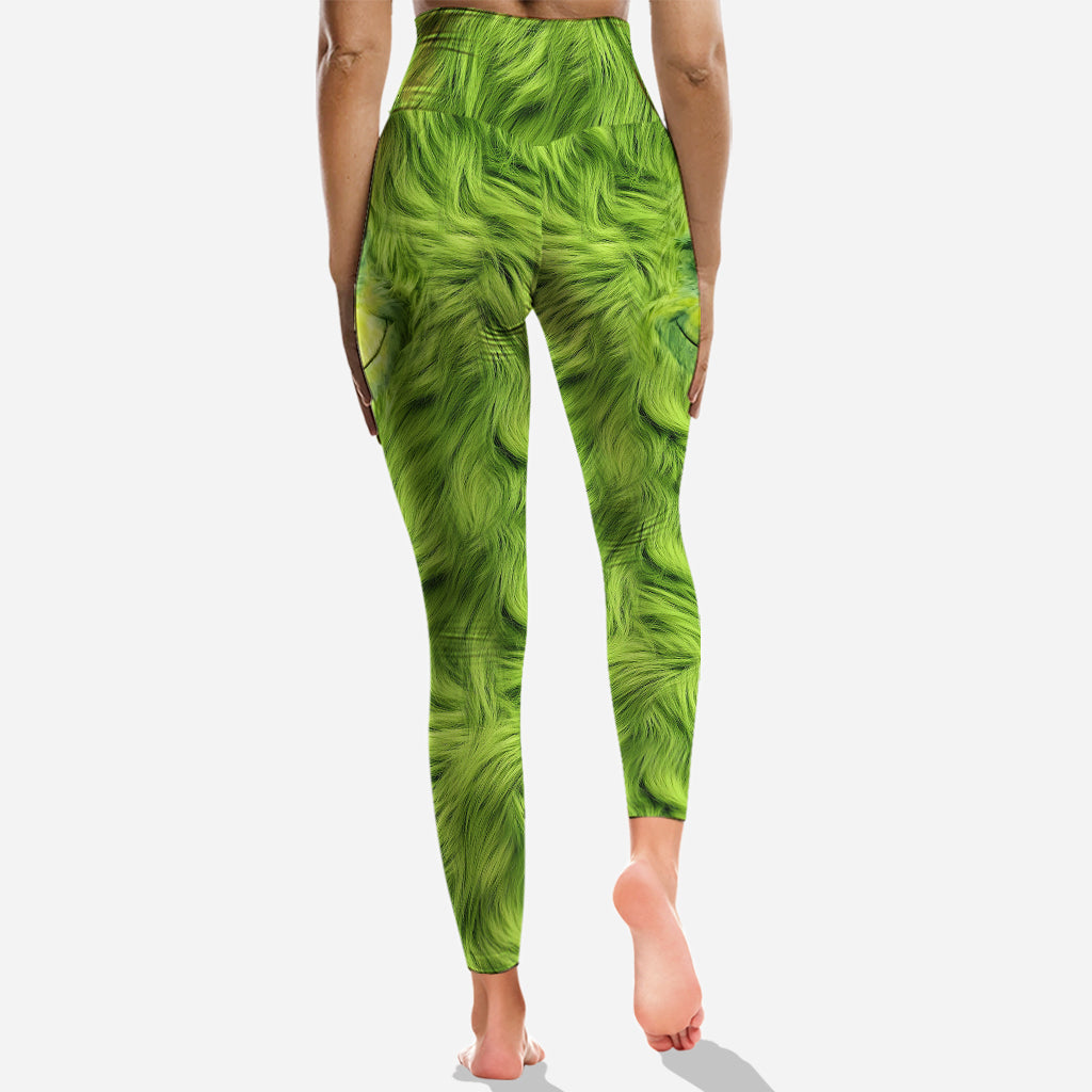 Merry Grinchmas - Personalized Stole Christmas Hoodie and Leggings