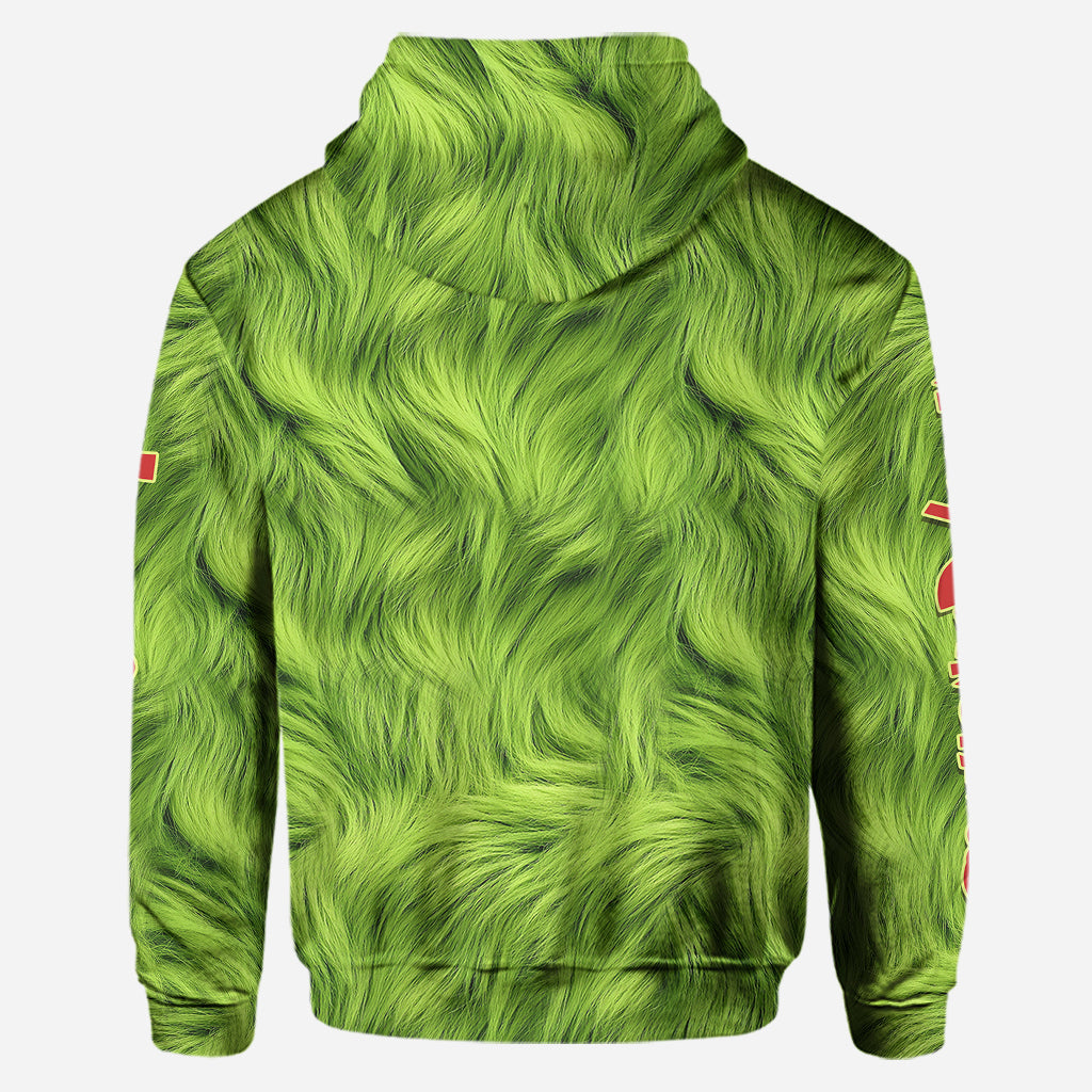 Merry Grinchmas - Personalized Stole Christmas Hoodie and Leggings