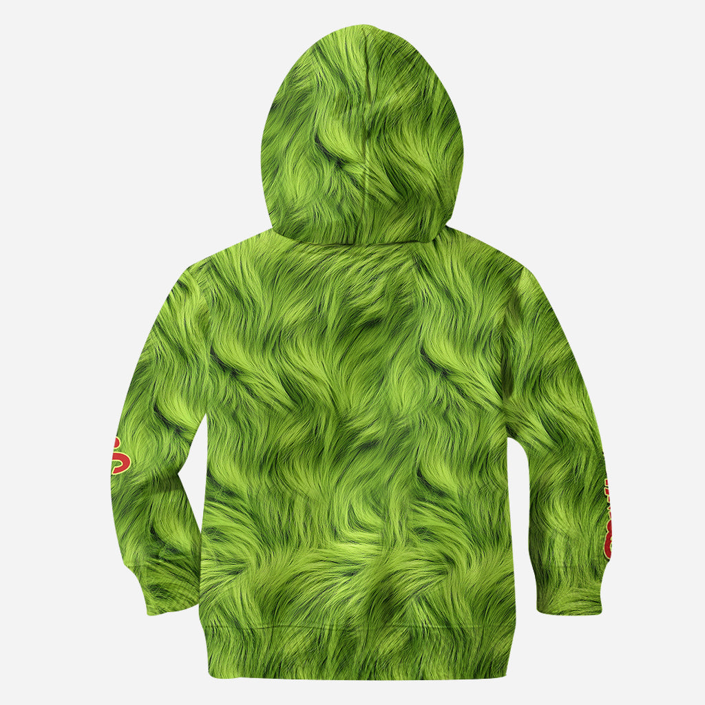 Merry Grinchmas - Personalized Stole Christmas Hoodie and Leggings