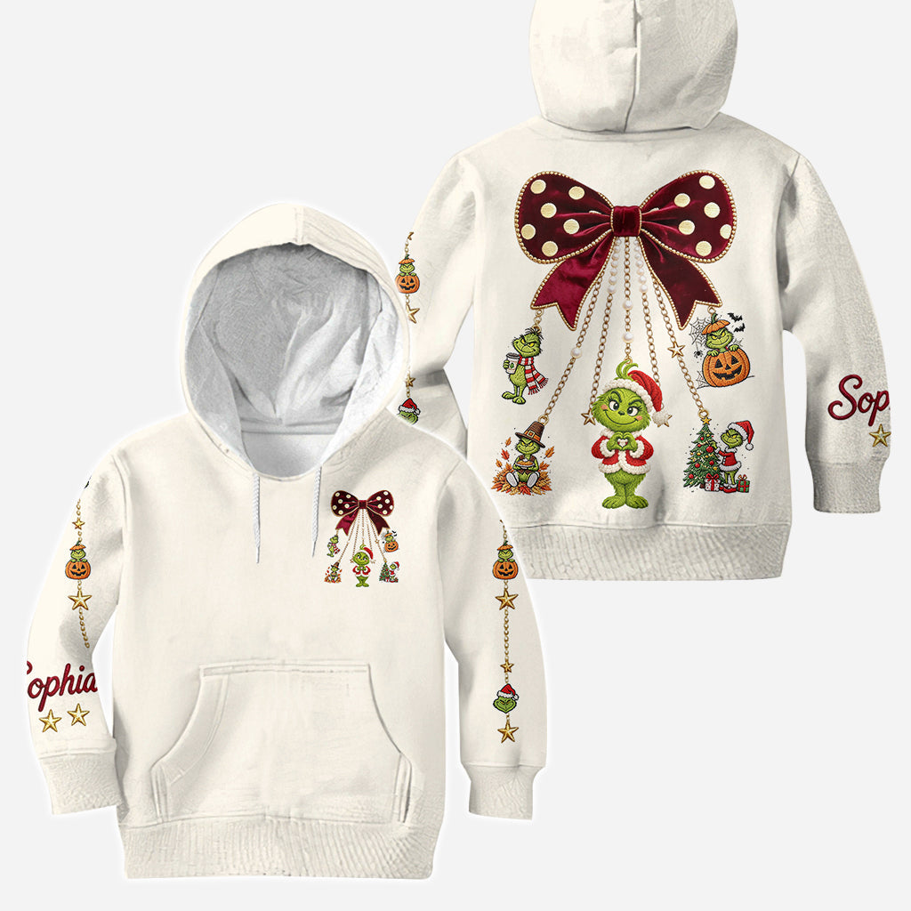 Merry Christmas - Personalized Stole Christmas Hoodie and Leggings