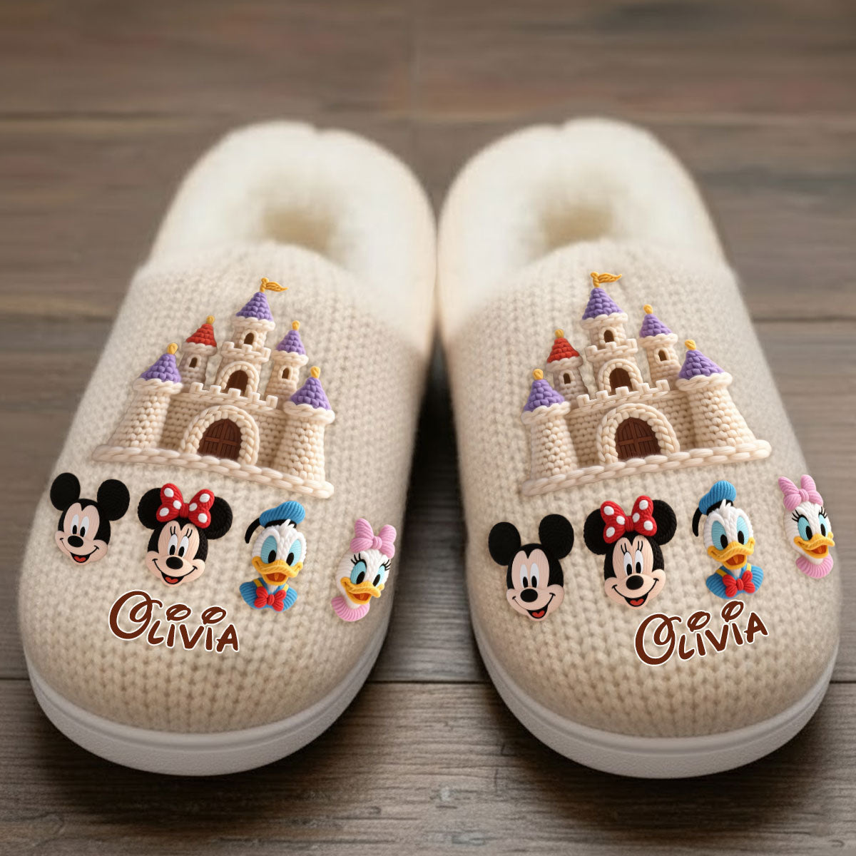 Friends - Personalized Mouse Slippers